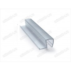 Профиль уплотнительный ПВХ для стекла 10мм, длина 2.2 метра SAGA-PP-1004